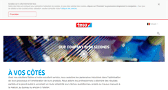 Desktop Screenshot of fr.tesa.be